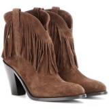 Fringe Cowgirl Boots with Heels