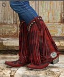 Cowboy Boots Fringe