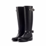 Black Rain Boots for Women