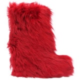 Red Fur Boots Cover