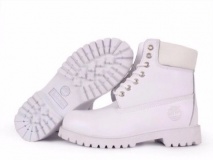 White Timberland Boots for Men