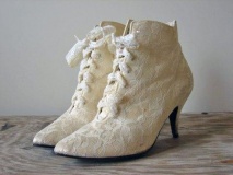 Lace Cowgirl Wedding Boots