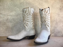 Vintage Cowgirl Wedding Boots