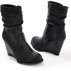 Slouch Wedge Ankle BootsSlouch Wedge Ankle Boots