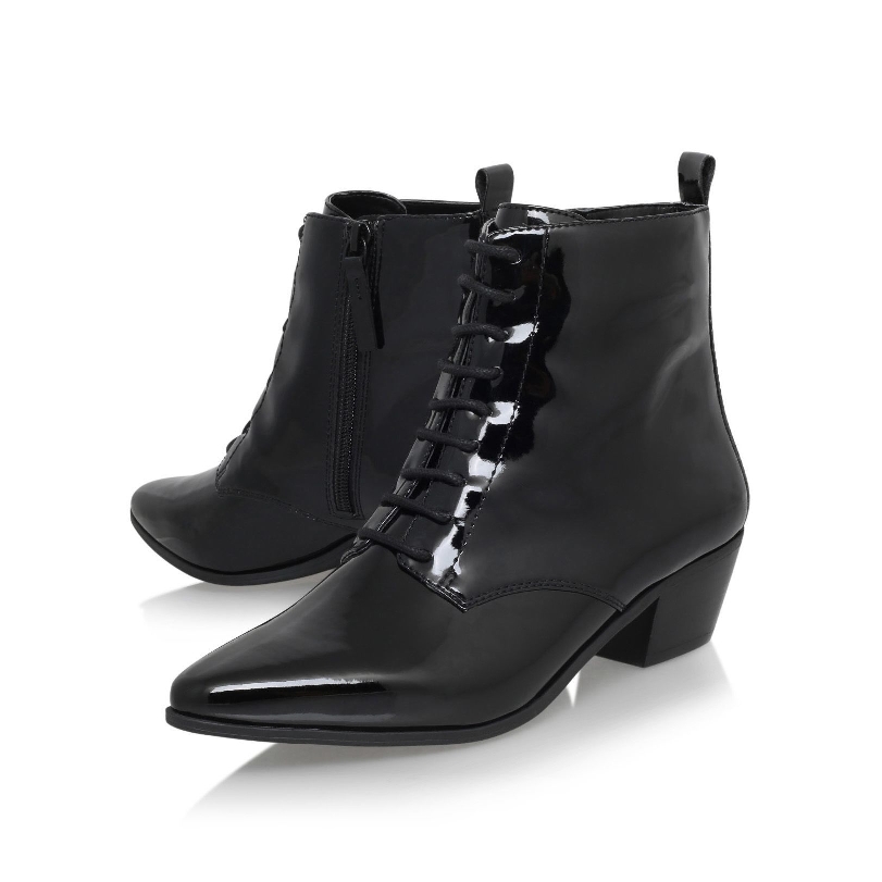 Best Black Ankle Boots with Low Heel for Women