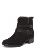 Fur Black Boot