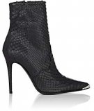 Women's Black Snakeskin Boots