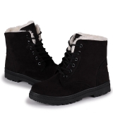 Black Winter Boots Women's Shoes