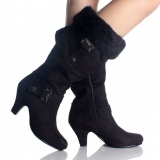 Black Womens Winter Boots