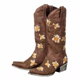 Cute Brown Cowgirl Boots
