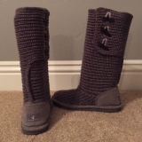 Knit Boots Bearpaw Brown