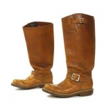 Chippewa Brown Motorcycle Boots