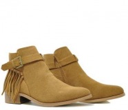 Fringe Ankle Boots