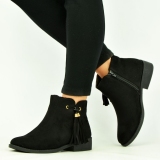 Women's Fringe Ankle Boots