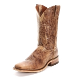 tan square toe cowgirl boots