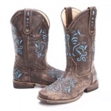 Brown Cowgirl Boots for Kids