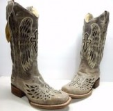 Cowgirl Boots with Cross Design