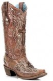 Womens Cowgirl Boots with Crosses