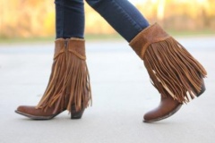 Cowgirl Fringe Boots