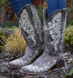 Corral Embroidered Cowgirl Boot