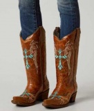 Embroidered Cowgirl Boots Circle G