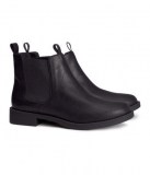 Flat Matte Black Ankle Boots for Women