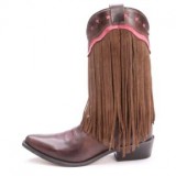 Girls Fringed Cowboy Boots