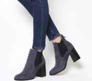 Block Heeled Chelsea Boots