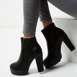 High Heel Chelsea Boots