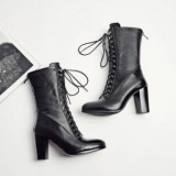 Combat Boots Heels