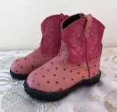 Infant Cowgirl Boots Size 4