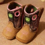 Infant Pink Cowgirl Boots