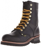 Rubber Lace Up Boots Men