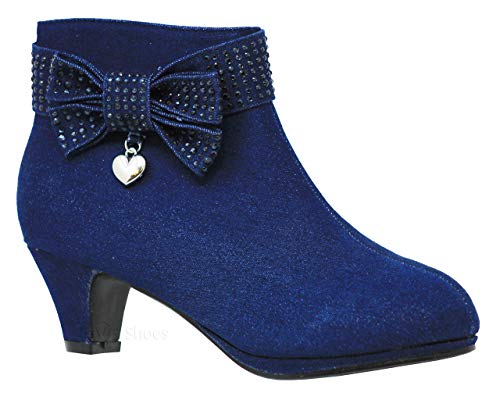 ladies low heel dress boots