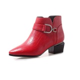 Women's Booties Low Heel