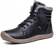 Black Fashionable Waterproof Boots For Men