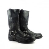 Black Harness Boots