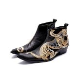 Ankle Pointed Toe Cowboy Boots