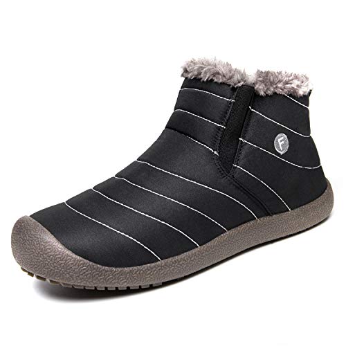 mens slip on winter boots wide width