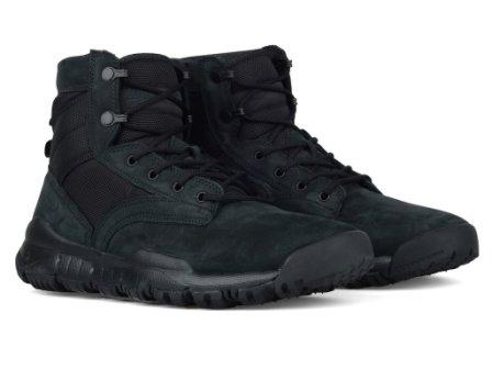 nike black military boots