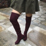 Knee High Plus Size Boots