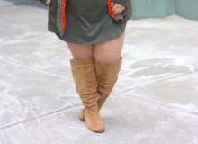 Women's Plus Size Knee High Boots