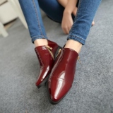 Flat Boots Pointed Toe
