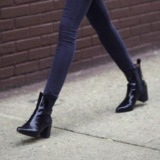 Tall Pointed Toe Flat Boots