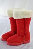 Red Fur Boots Winters
