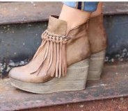 Sbicca Boots with Fringe