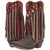 Short Cowgirl Boots with Fringe