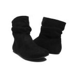 Black Slouch Ankle Boots