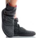 Slouch Ankle Boots Flat