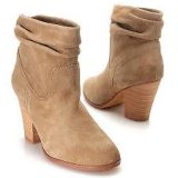 Slouch Ankle Boots with Heel